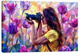 Tableau sur toile Photo on the Lila Tilpenfeld - Maria Tuzhilkina