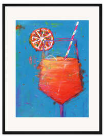 Gerahmter Kunstdruck Aperol Spritz