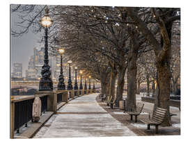 Gallery Print South Bank Promenade, London