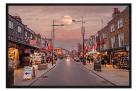 Gerahmter Kunstdruck Camden High Street, London