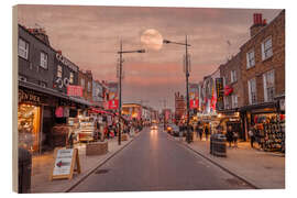 Trätavla Camden High Street, London - Assaf Frank