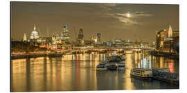Tableau en aluminium London Skyline - Assaf Frank