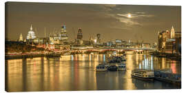 Leinwandbild London Skyline