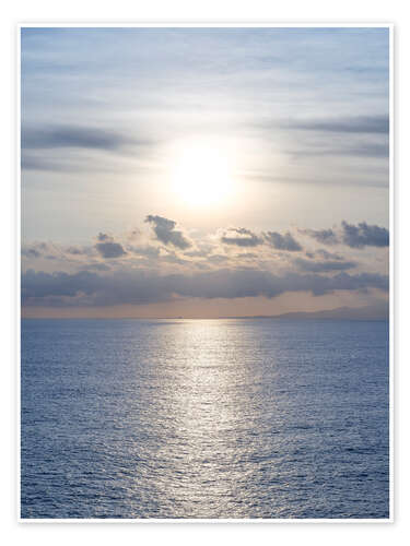 Poster Beautiful Sunset Sky