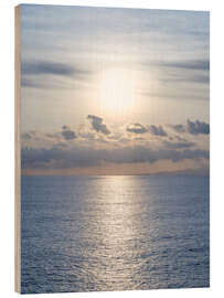 Quadro de madeira Beautiful Sunset Sky - Assaf Frank