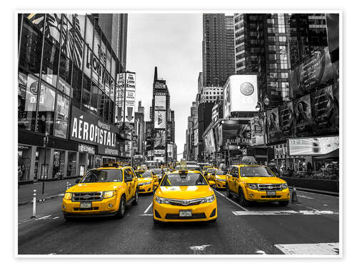 Juliste Taxis on Broadway