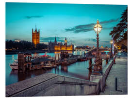 Akryylilasitaulu Twilight Thames Embrace - Assaf Frank