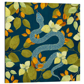 Tableau en aluminium Autumn Serpent Garden - SpaceFrog Designs