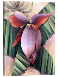 Stampa su tela Banana Flower - Maria Tuzhilkina