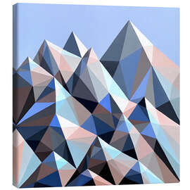 Canvas print Snow Mountains