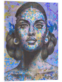 Acrylglasbild Purple Vibrance - Sis Gardner