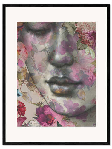 Framed art print Pink Petals