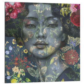 Aluminium print Beauty in a Women