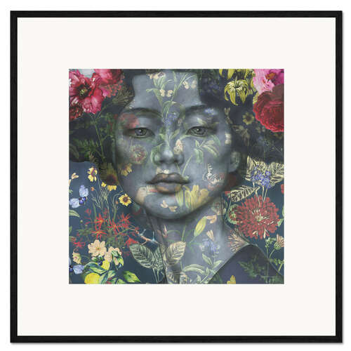 Kunsttryk i ramme Beauty in a Women