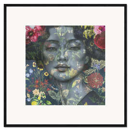 Impression artistique encadrée Beauty in a Women