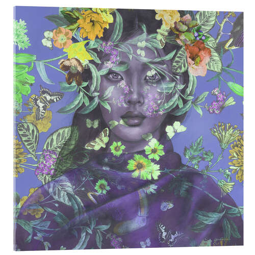 Acrylglasbild Butterfly love