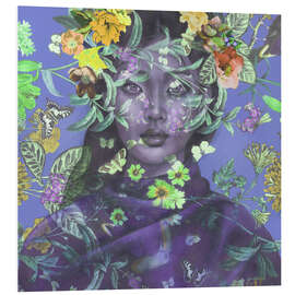 Hartschaumbild Butterfly love