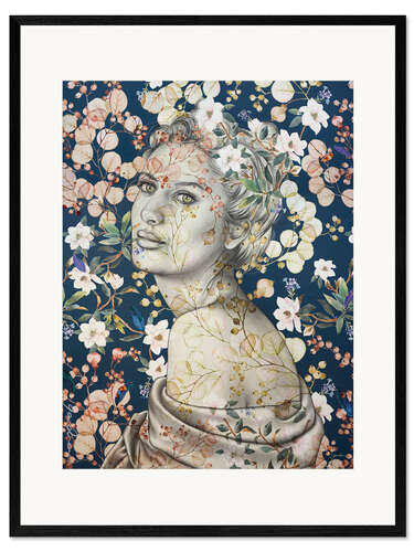 Impression artistique encadrée Healed by Love