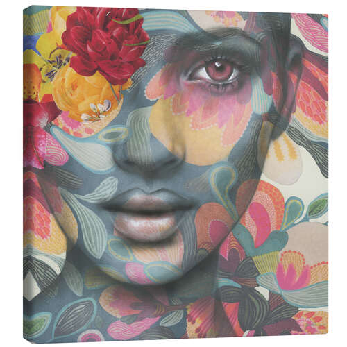 Canvas print Earth rising