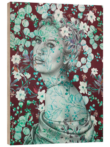 Wood print Healed Wounds