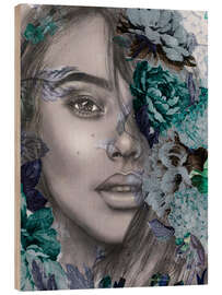 Holzbild Queen of Winter - Sis Gardner