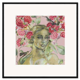 Gerahmter Kunstdruck Die Meerjungfrau