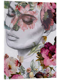 Tableau en verre acrylique Pink Passion