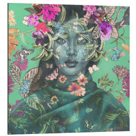 Quadro em alumínio Youthful Beauty - Sis Gardner