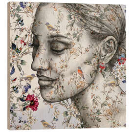 Tableau en bois Love and Loss - Sis Gardner