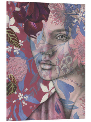 Acrylglasbild Wonderful Petals