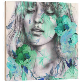 Wood print Soul Food - Sis Gardner