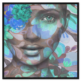 Gerahmter Kunstdruck Heavenly Landscape