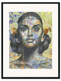 Framed art print Yellow Vibrance