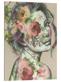 Cuadro de plexi-alu Peach Bloom - Sis Gardner