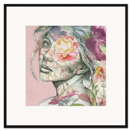 Impression artistique encadrée Adore &amp; Devoted - Sis Gardner