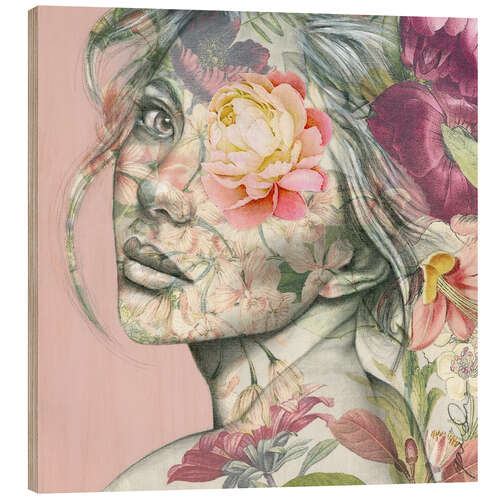 Tableau en bois Adore & Devoted
