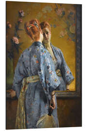 Obraz na aluminium La Parisienne Japonaise - Alfred Stevens