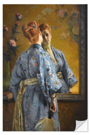 Vinilo para la pared La Parisienne Japonaise - Alfred Stevens