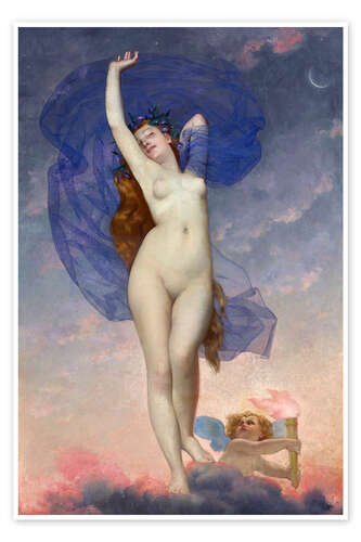 Juliste L'aurore - Adolphe Alexandre Lesrel