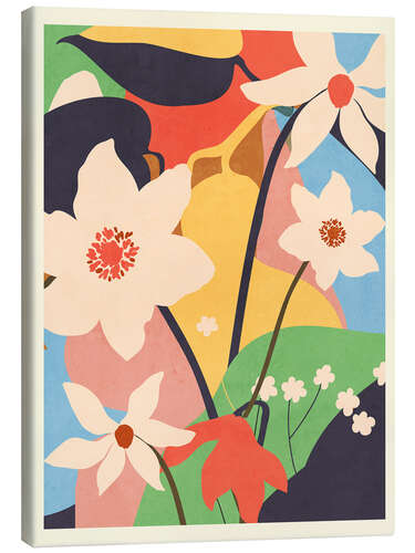 Canvas print Boho Flowers