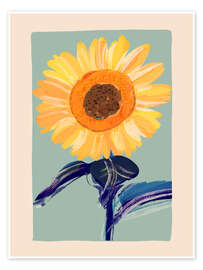 Póster Sunflower - ThingDesign