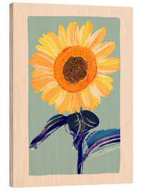 Obraz na drewnie Sunflower