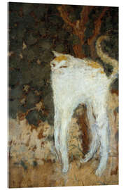 Quadro em acrílico The White Cat, 1894