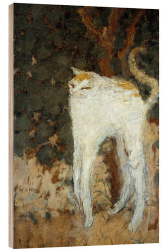Puutaulu The White Cat, 1894