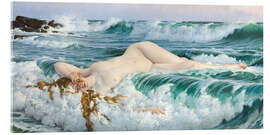 Akrylglastavla Aphrodite - Adolph Hiremy-Hirschl