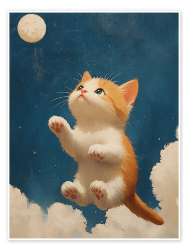 Plakat Jump to the Moon