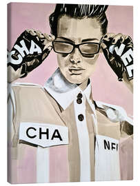 Canvas print Fashion in Pink