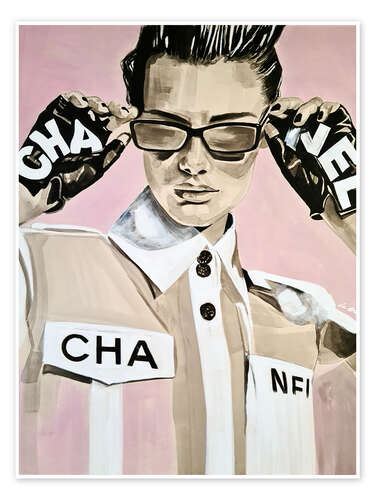 Póster Fashion in Pink