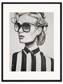 Gerahmter Kunstdruck So Chique