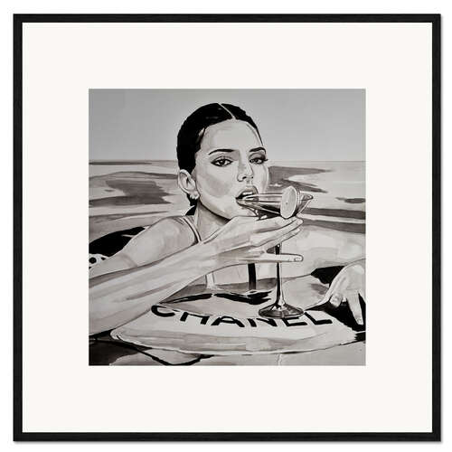 Framed art print Fashion Cocktail